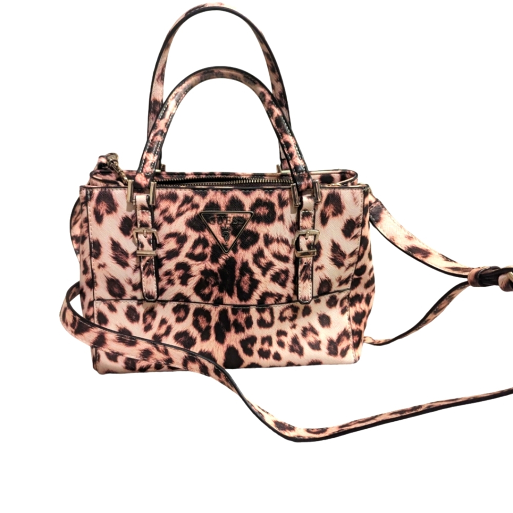 Guess Leopard Handbag - Picture 2 of 3